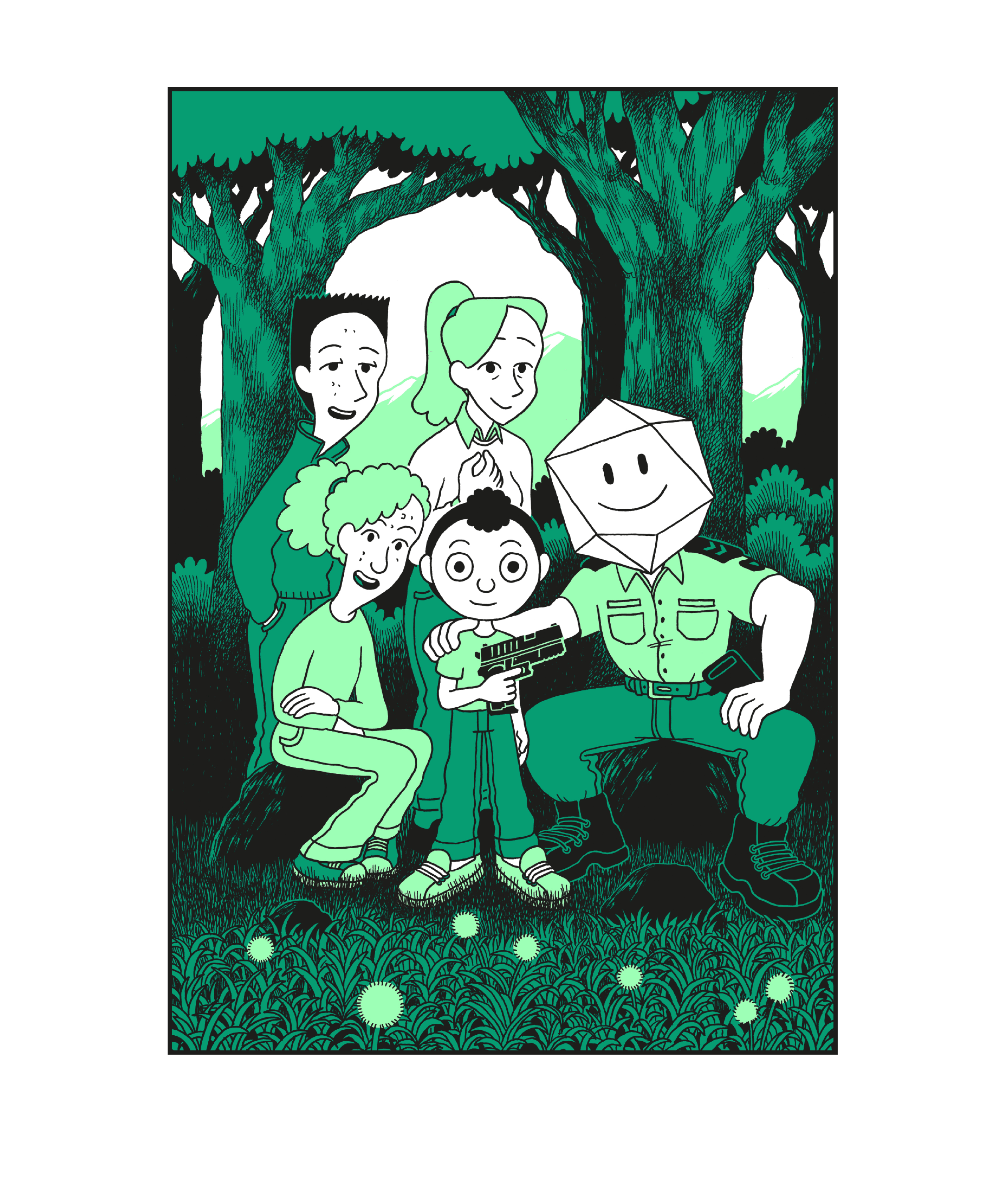 <strong>Le Petit Gendarme<br><font color="#FF8000">Tirage numéroté et signé par Théo Grosjean</font></strong>