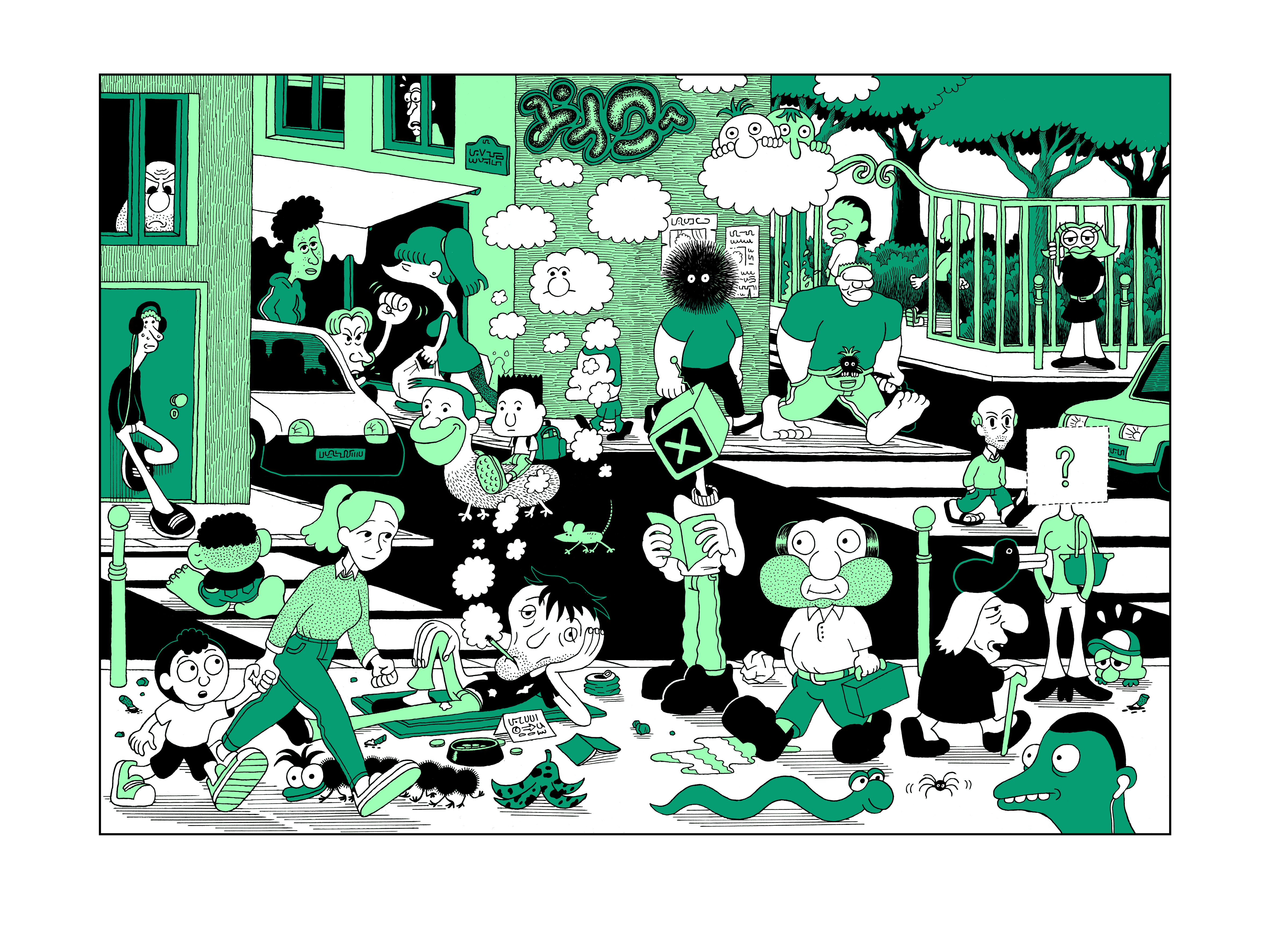 <strong>Le Petit monde du dessous<br><font color="#FF8000">Tirage numéroté et signé par Théo Grosjean</font></strong>